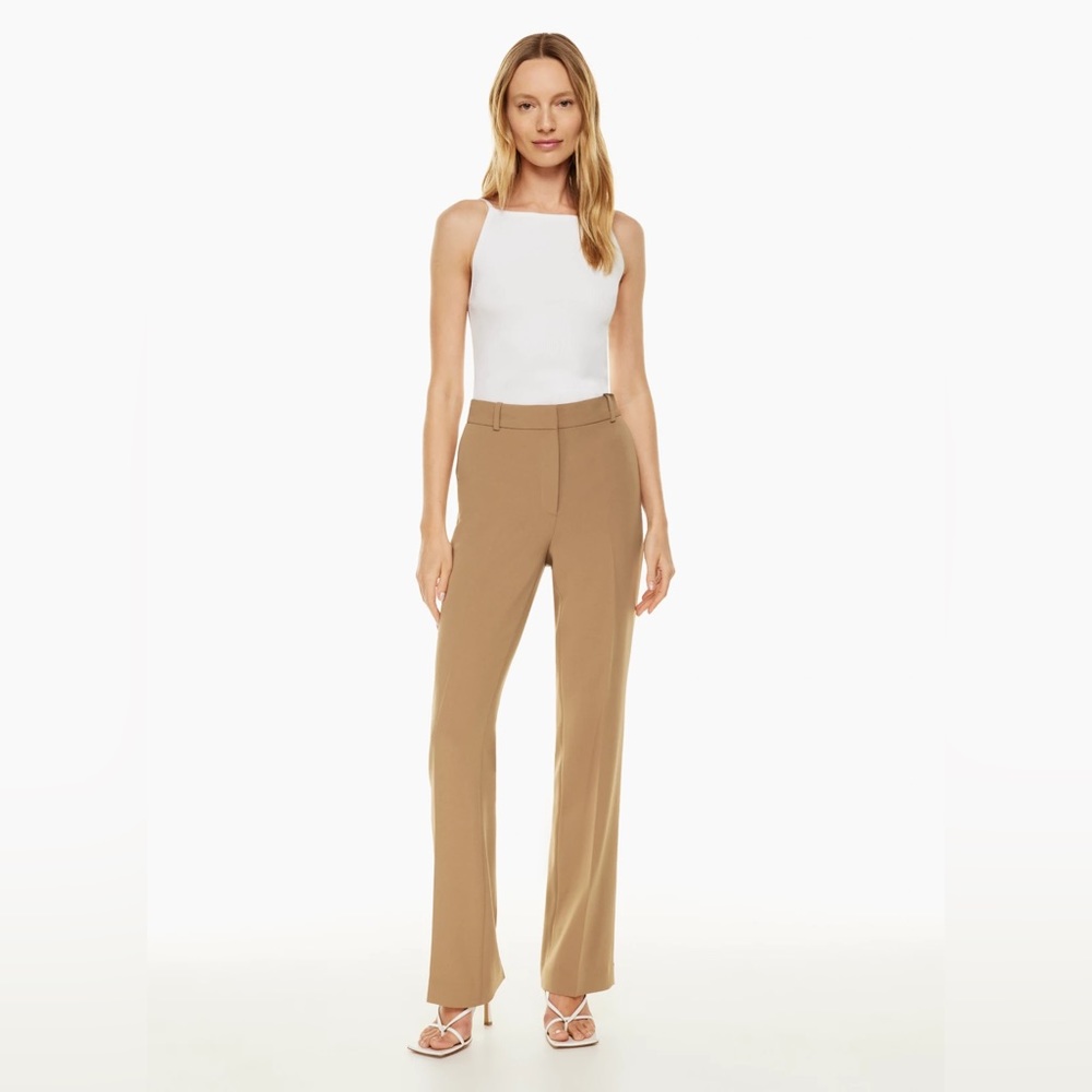 NWT Aritzia Babaton Publish Pant Size 0 Saville Brown